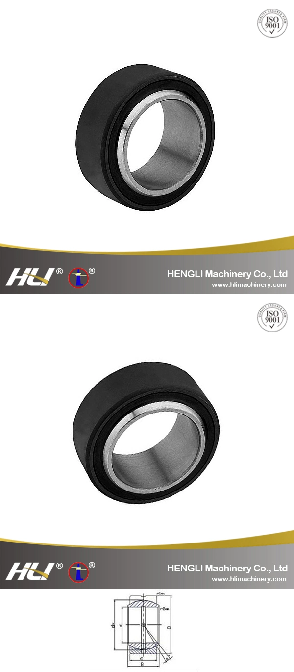 GEF 120 ES 2RS Spherical Plain Bearing With Oil Groove And Oil Holes, With An Axial Split In Outer Race With Dual Seals 1688 For machines